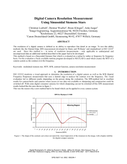 following paper - Image Engineering