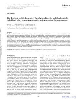The iPad and Mobile Technology Revolution
