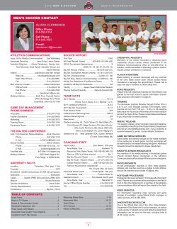 men`s soccer contact - Ohio State Athletics