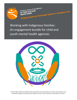 Working with Indigenous families: An engagement bundle for child