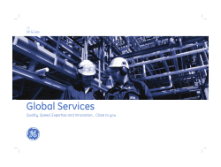Global Services Catalog