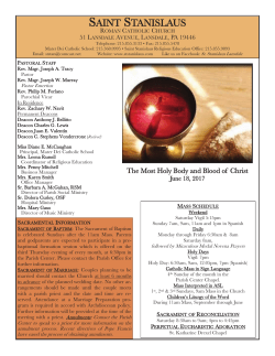 SAINT STANISLAUS - John Patrick Publishing Company