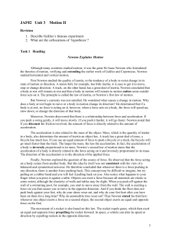 JAF02 Unit 3 Motion II