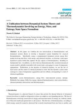 A Unification between Dynamical System Theory and