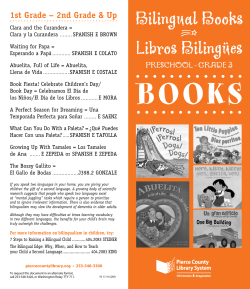 Libros bilingues - Pierce County Library