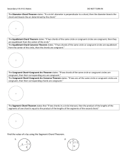 Find the value of x by using the Segment
