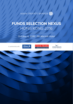 Hong Kong 2016 - Asian Private Banker