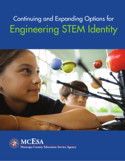 Engineering STEM Identity - Maricopa County Education Service