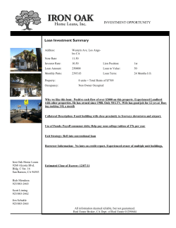 Scenario 4 - Iron Oak Home Loans