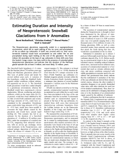 Estimating Duration and Intensity of