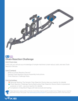 Chain Reaction Challenge E.1