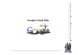 Google`s Dark Side - Adeptus