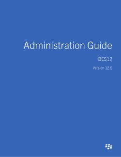 BES12-12.5-Administration Guide
