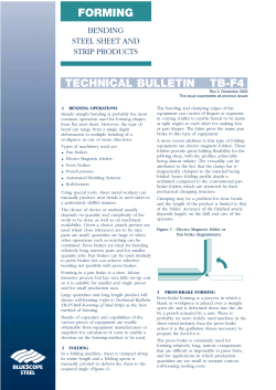 Bending Steel Sheet and Strip Products