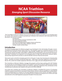 NCAA Triathlon