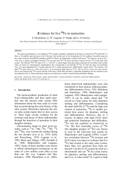 Evidence - Max-Planck-Institut f&uuml;r extraterrestrische Physik