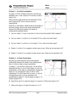 Activity overview - TI Education