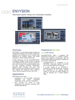 envysion - Distech Controls