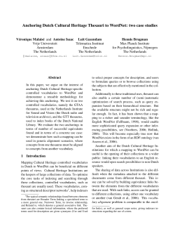 Paper - Vrije Universiteit Amsterdam