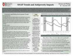 SNAP Trends and Antipoverty Impacts