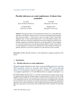 Full title - Semantics Archive