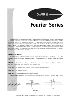 Fourier Series