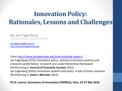Innovation policy