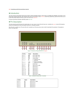 LCD Information - Personal Web Pages