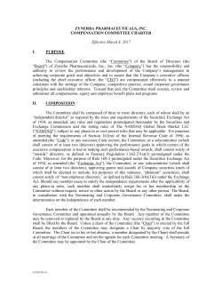 Compensation Committee