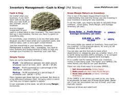 Inventory Management Pet Store