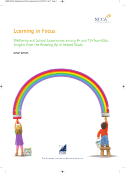 Learning in Focus
