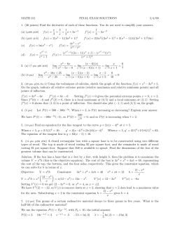 Solutions - NIU Math