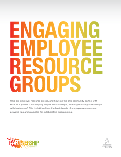 Engaging Employee Resource Groups