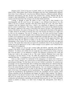 Imagine a hero. A hero of any race or gender, ability, era, any