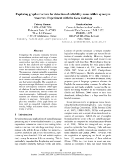Exploring Graph Structure for Detection of Reliability Zones within