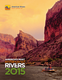 America`s Most Endangered Rivers