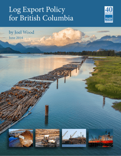 Log Export Policy for British Columbia