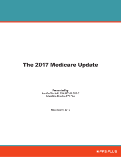Medicare Update - Minnesota HomeCare Association