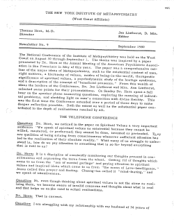 Newsletter 1980 09-09