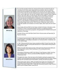 Speakers Biographies