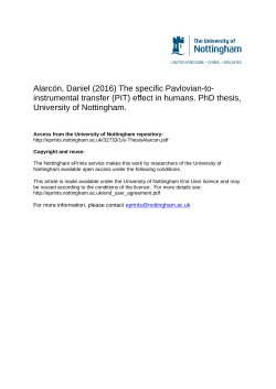 - Nottingham ePrints