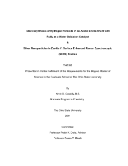 Electrosynthesis of Hydrogen Peroxide in an Acidic Environment
