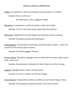 Literary Devices