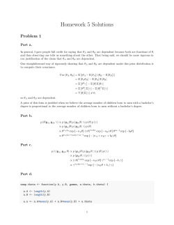 Homework 5 Solutions