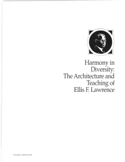 Harmony in Diversity: The Architecture and Teaching of Ellis