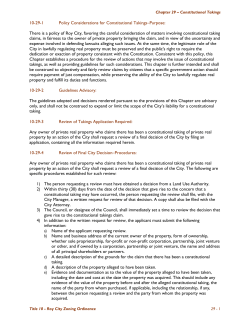 Ch 29 - Constitutional Takings