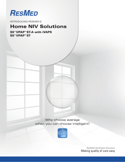 Home NIV Solutions