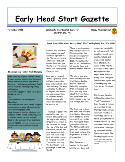 Early Head Start Gazette - Community Coordinated Care for