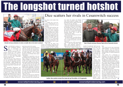 Dice scatte ers her rivals in Cesarewitch success