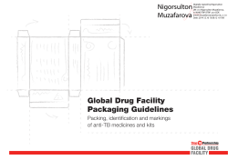 Annex I : GDF Artwork packaging Labelling